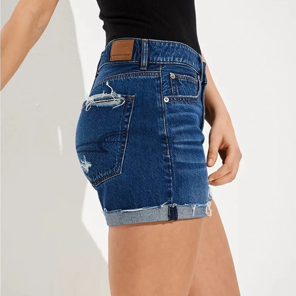 American Eagle Low-Rise Denim  Tomgirl Short - Picture 4 of 9